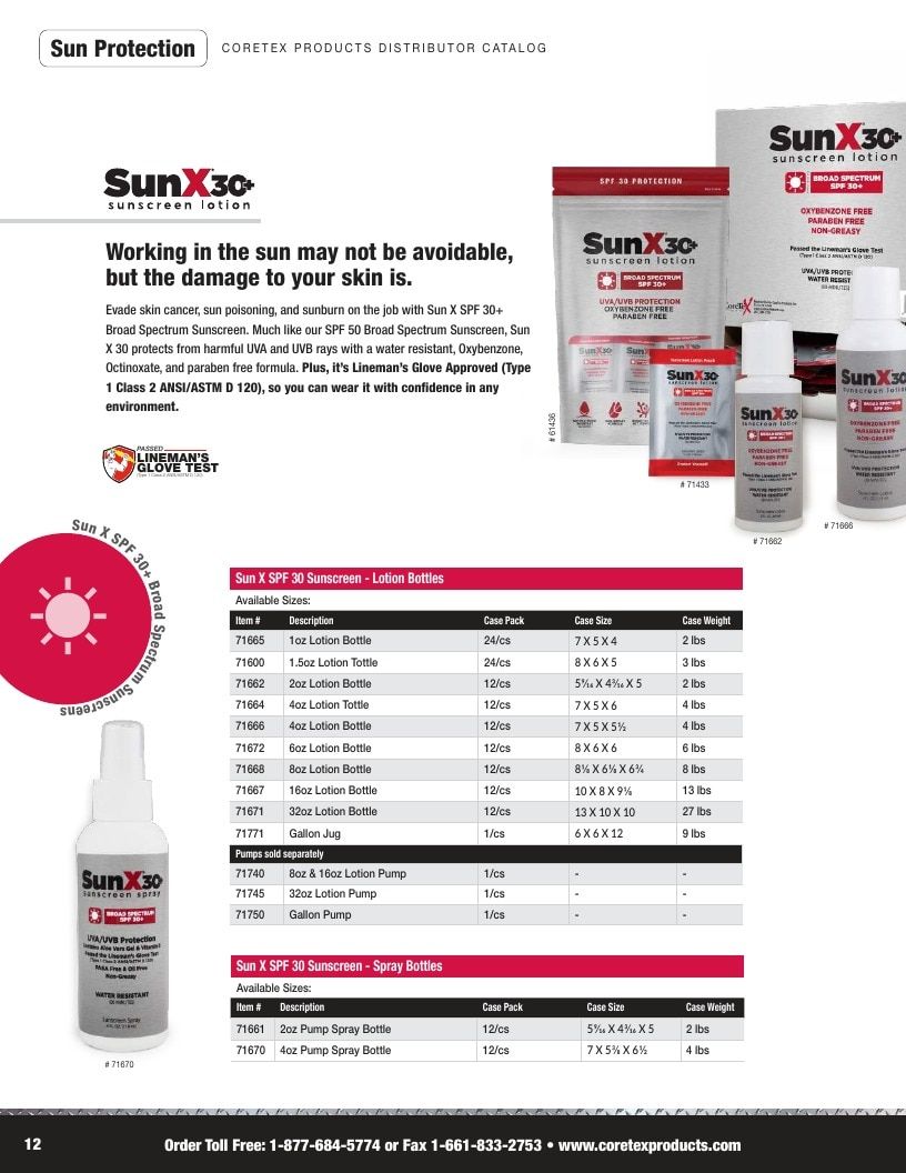 CoreTex Products Personal Care Product Catalog Weekly Ad January 1 - December 31, 2026