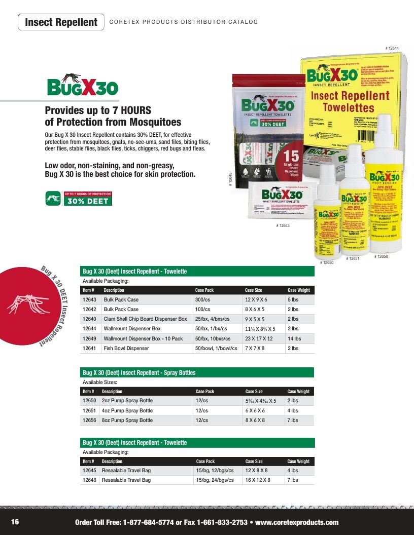 CoreTex Products Personal Care Product Catalog Weekly Ad January 1 - December 31, 2026