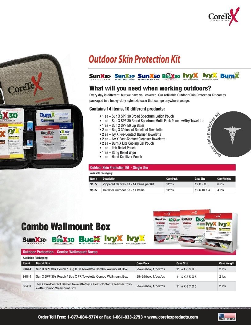 CoreTex Products Personal Care Product Catalog Weekly Ad January 1 - December 31, 2026