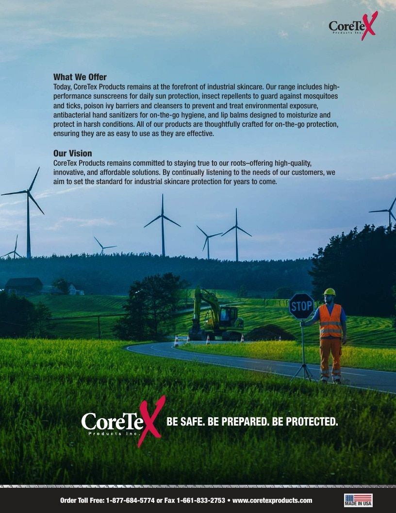 CoreTex Products Personal Care Product Catalog Weekly Ad January 1 - December 31, 2026