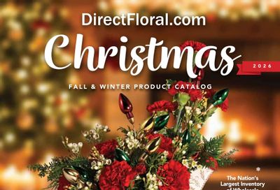 Direct Floral Fall and Winter Floral Catalog Weekly Ad January 1 - December 31, 2026