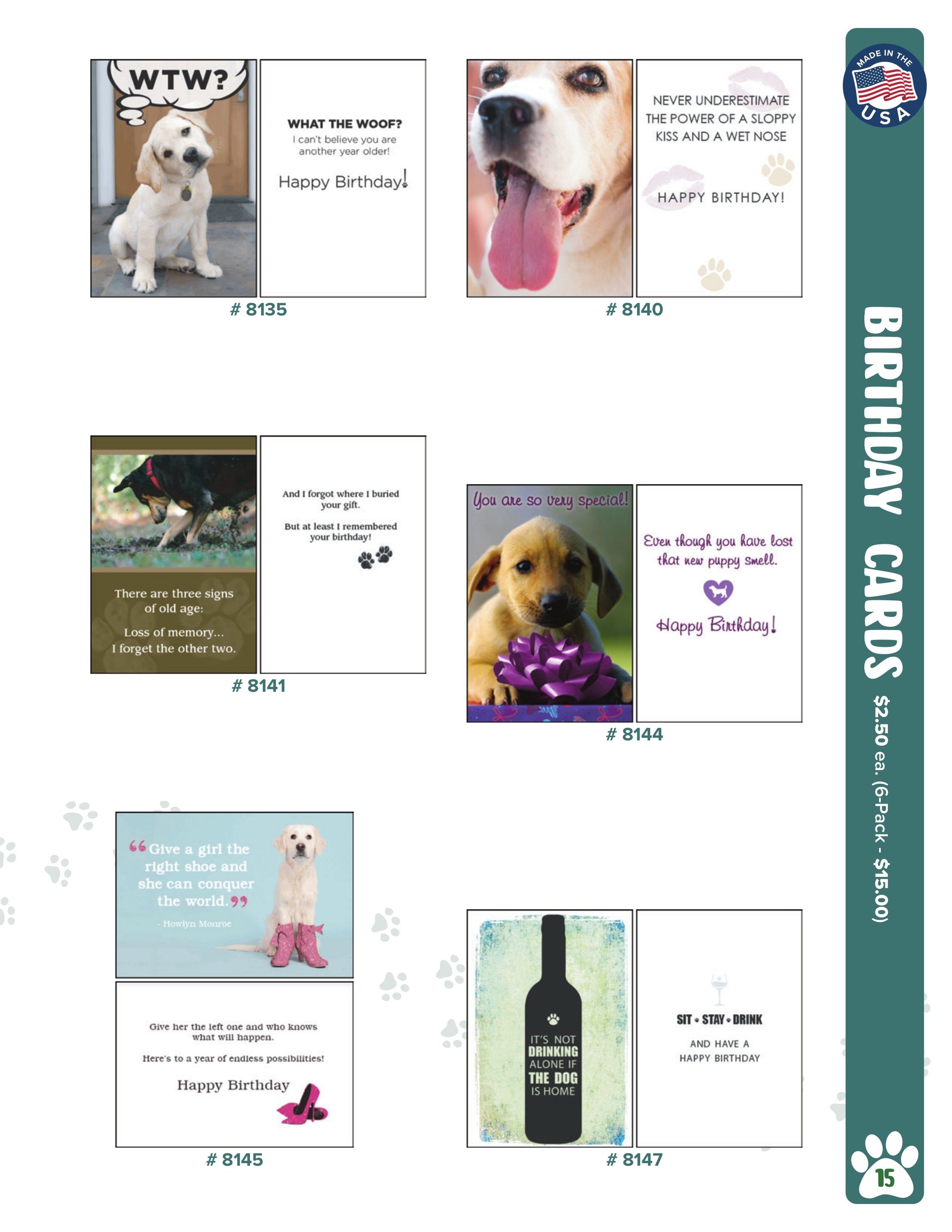 Dog Speak Cards Pet Gifts Catalog Weekly Ad January 1 - December 31, 2026