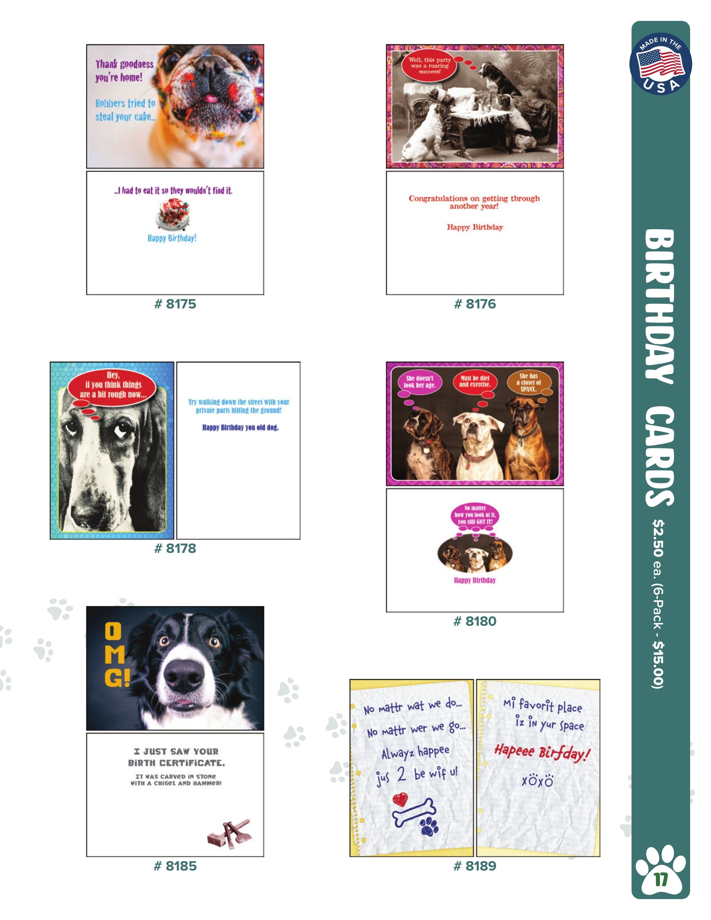 Dog Speak Cards Pet Gifts Catalog Weekly Ad January 1 - December 31, 2026