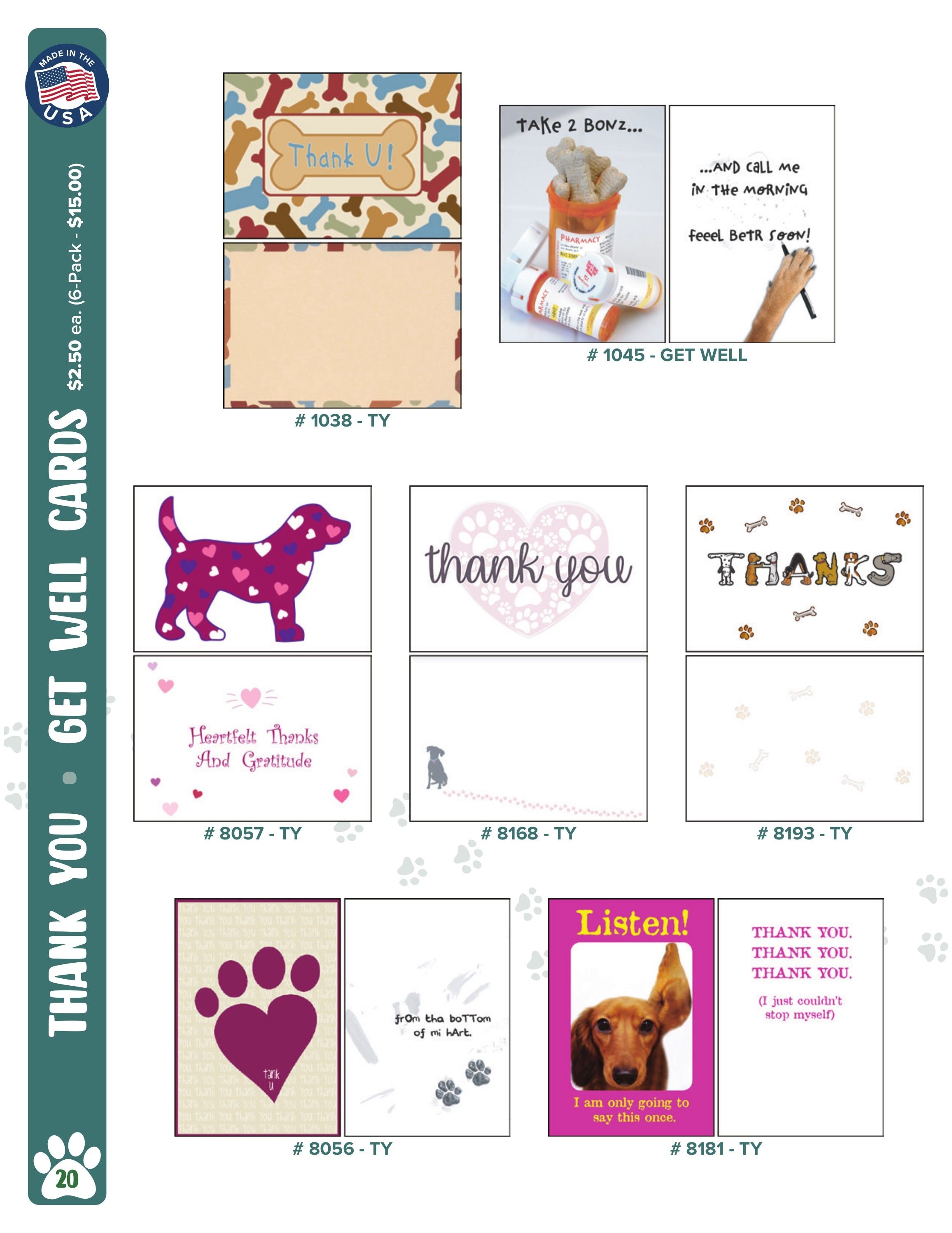 Dog Speak Cards Pet Gifts Catalog Weekly Ad January 1 - December 31, 2026