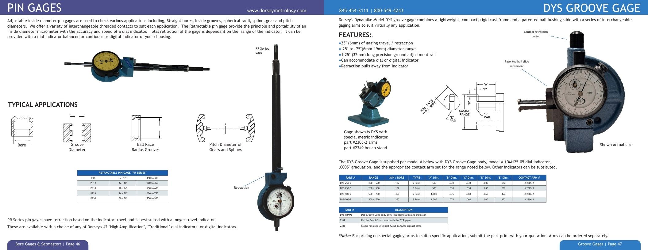 Dorsey Metrology Metrology Equipment Catalog Weekly Ad January 1 - December 31, 2026