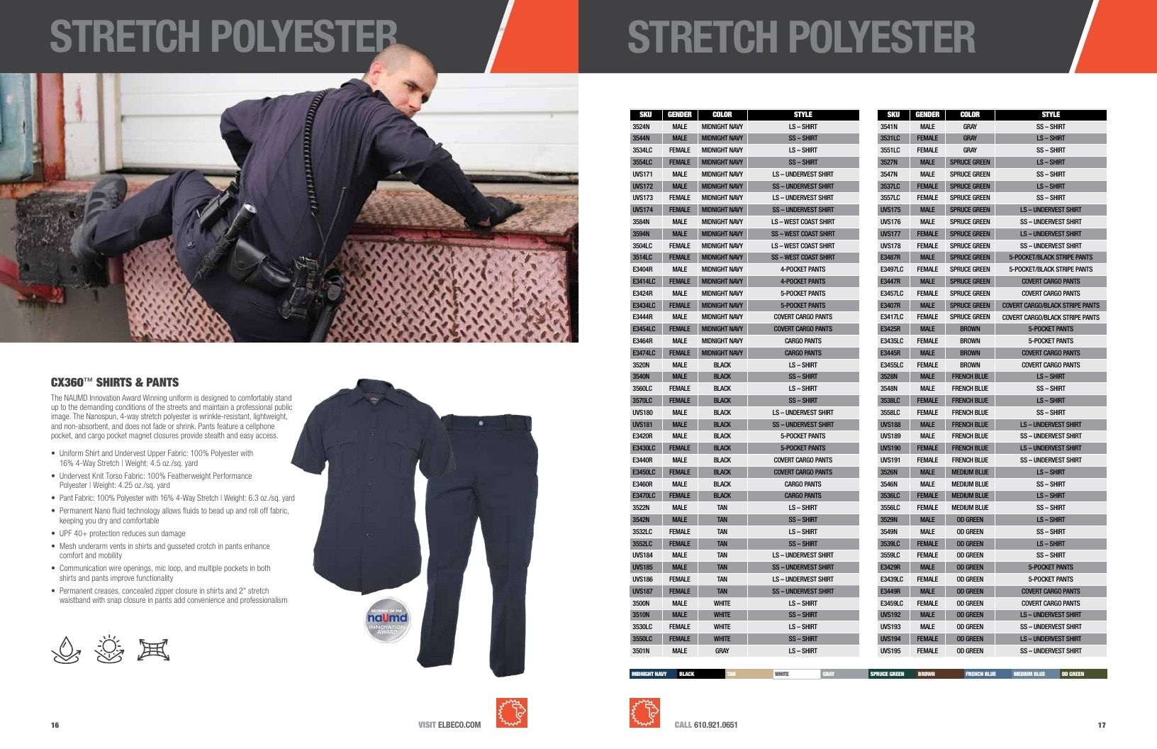 Elbeco Uniform Catalog Weekly Ad January 1 - December 31, 2026