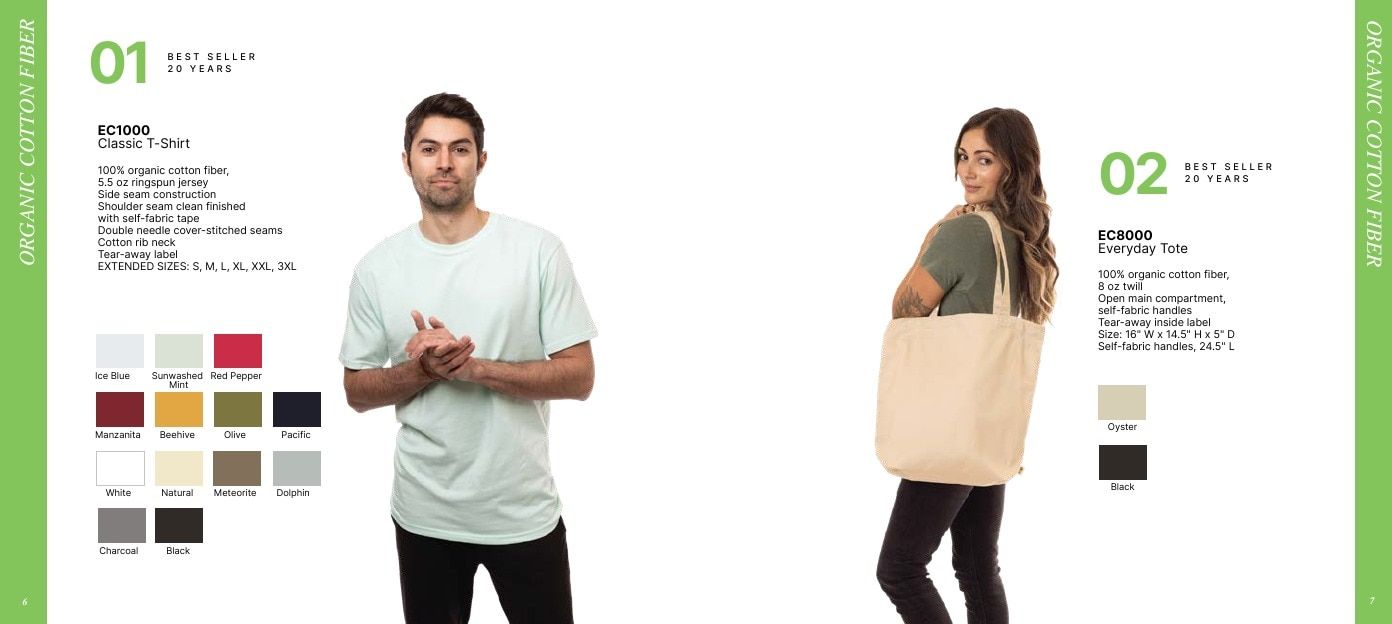 econscious Apparel Lookbook Weekly Ad January 1 - December 31, 2026