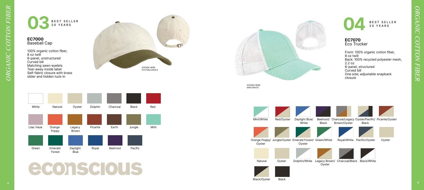 econscious Apparel Lookbook Weekly Ad January 1 - December 31, 2026