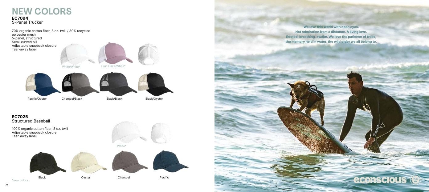 econscious Apparel Lookbook Weekly Ad January 1 - December 31, 2026