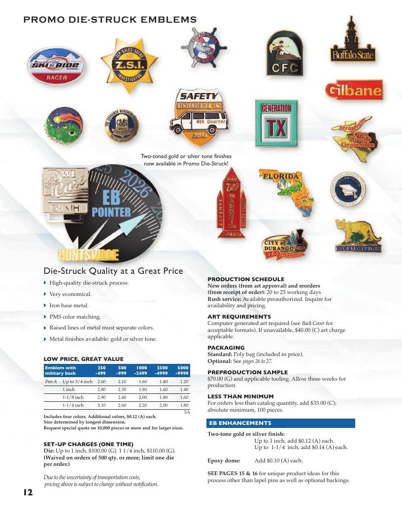 Elliot Barry Leather Goods Catalog Weekly Ad January 1 - December 31, 2026