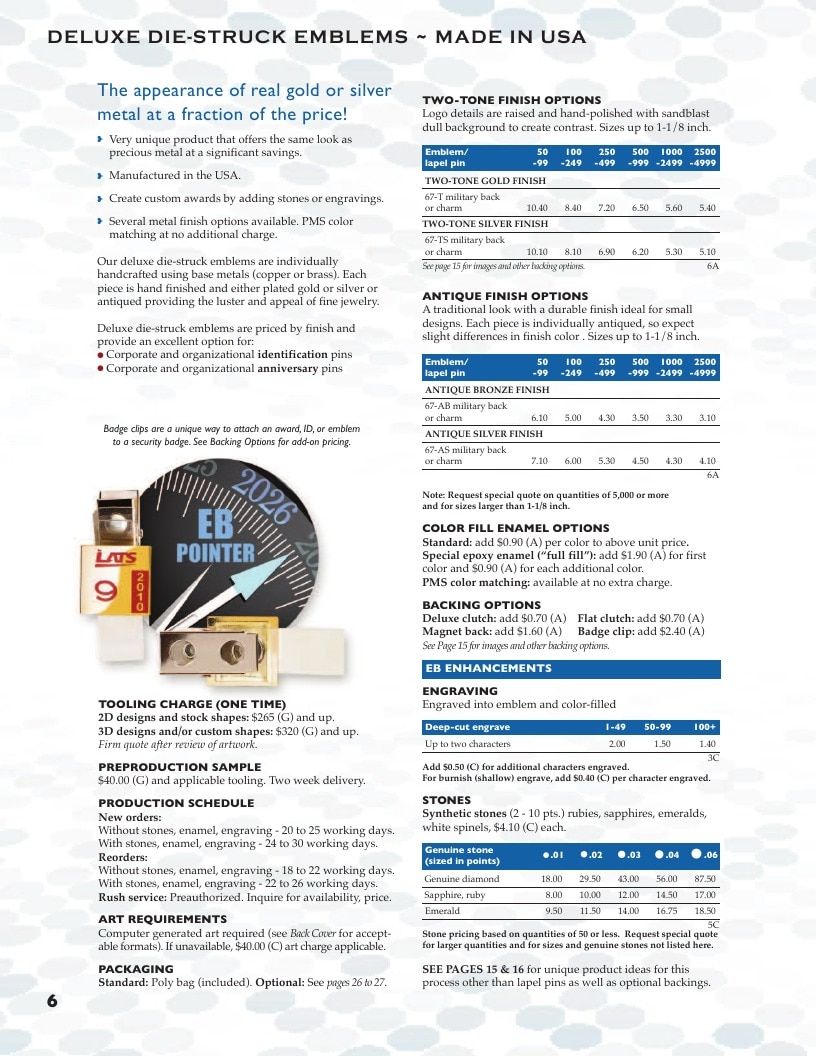 Elliot Barry Leather Goods Catalog Weekly Ad January 1 - December 31, 2026