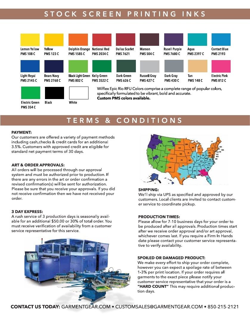Garment Gear Apparel Catalog Weekly Ad January 1 - December 31, 2026