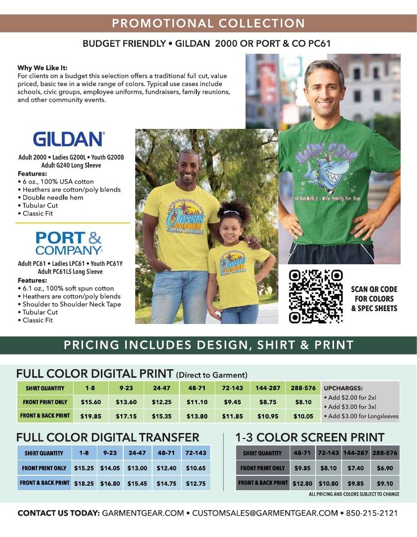 Garment Gear Apparel Catalog Weekly Ad January 1 - December 31, 2026