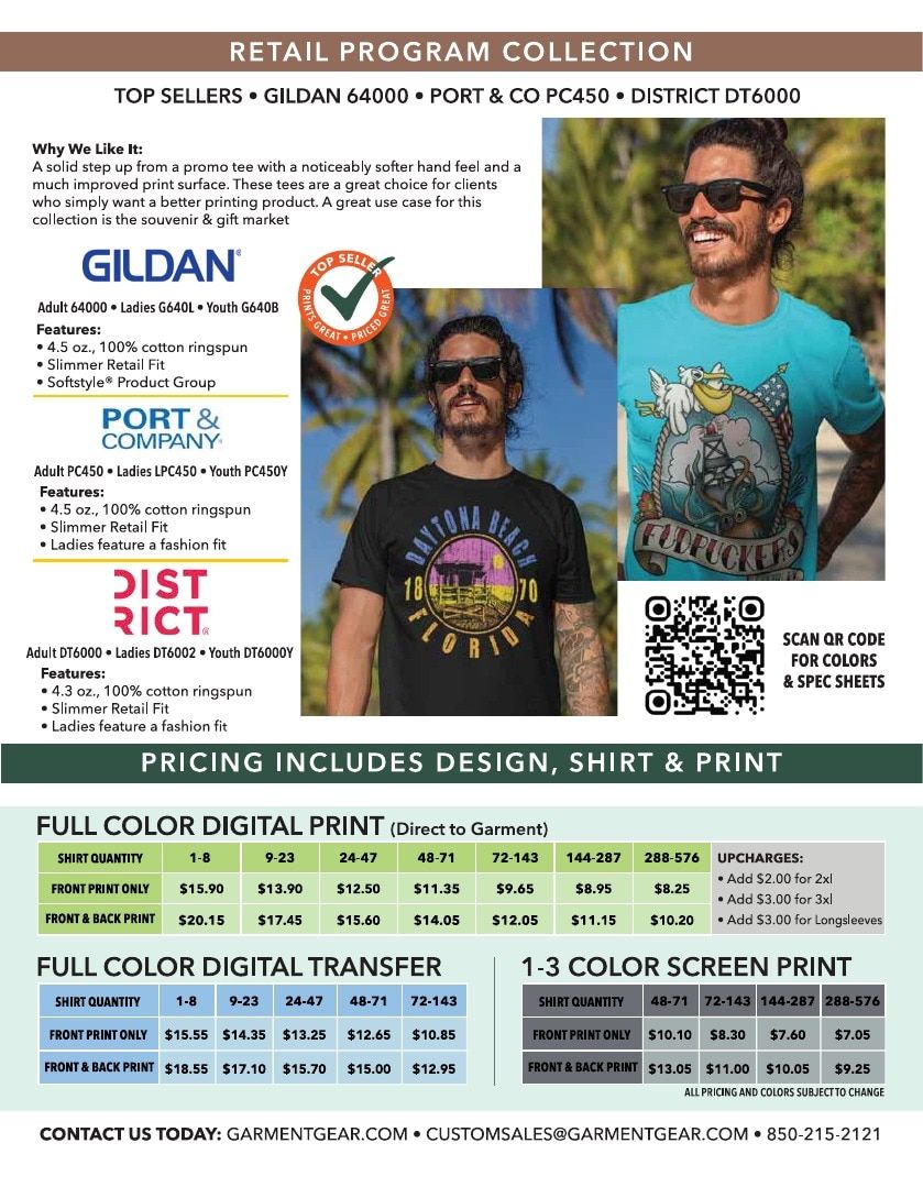 Garment Gear Apparel Catalog Weekly Ad January 1 - December 31, 2026