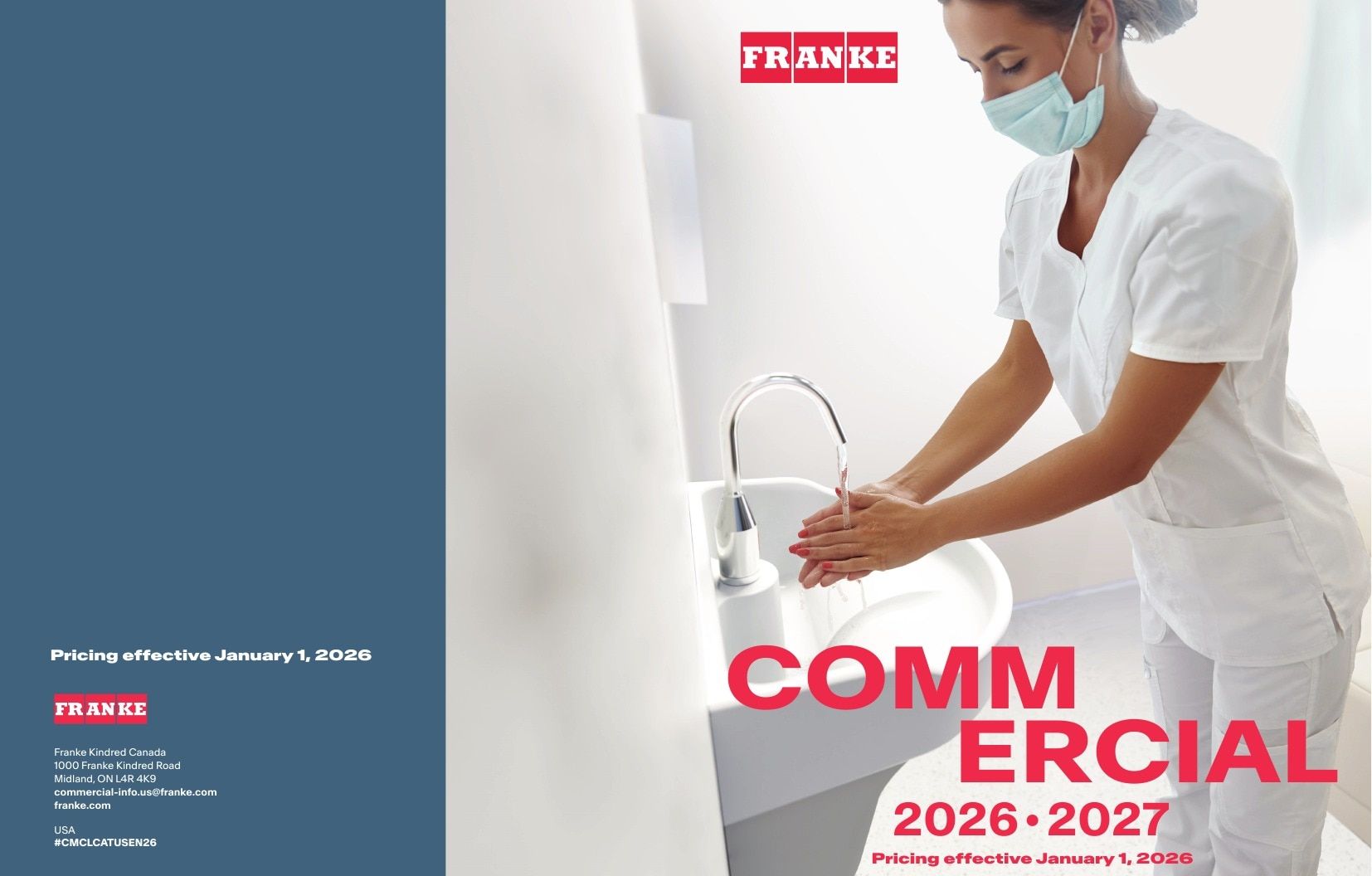 Franke USA Commercial Products Catalog Weekly Ad January 1 - December 31, 2026
