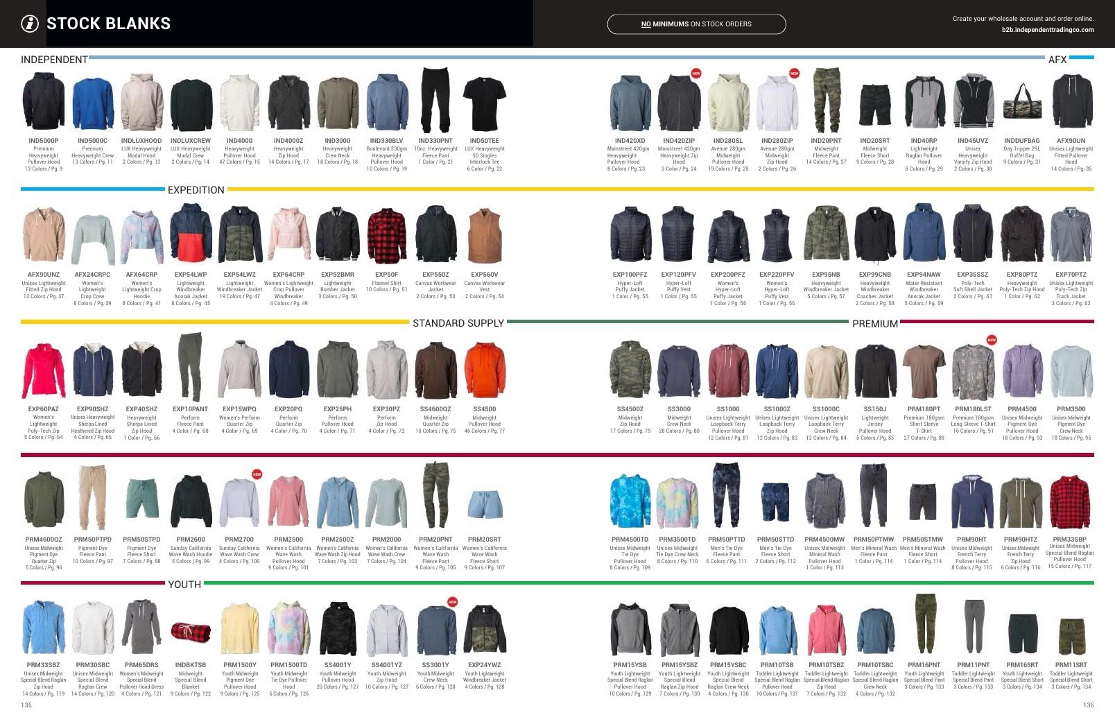 Independent Trading Company Apparel Catalog Weekly Ad January 1 - December 31, 2026