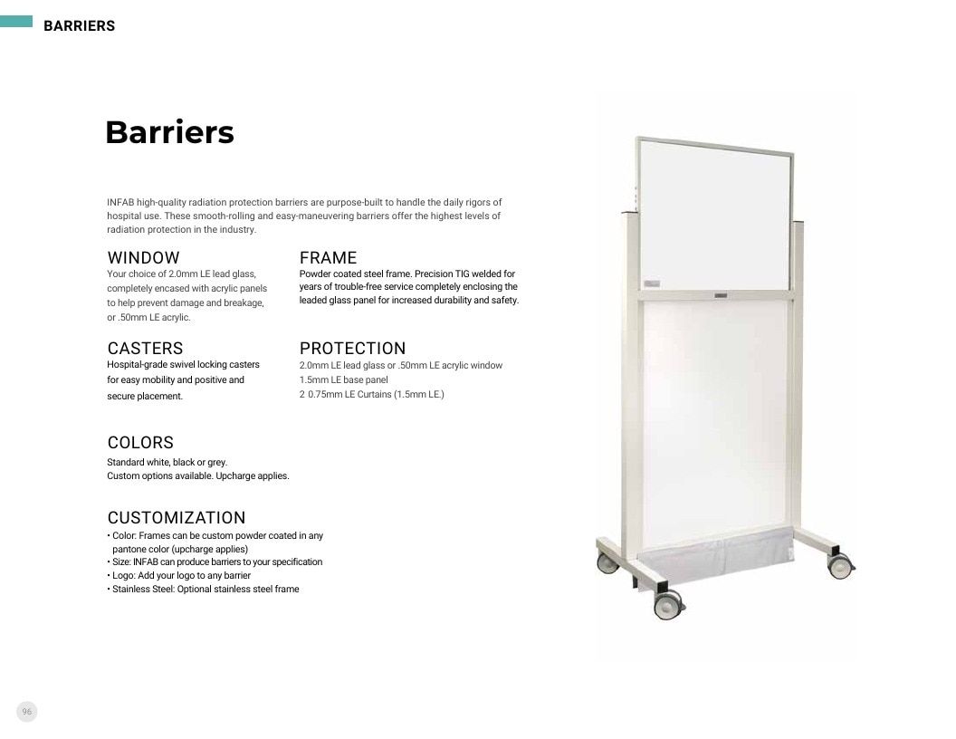 INFAB Radiation Protection Catalog Weekly Ad January 1 - December 31, 2026