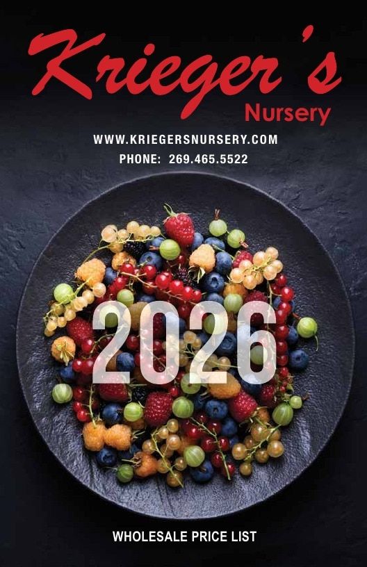 Krieger's Wholesale Nursery Wholesale Nursery Catalog Weekly Ad January 1 - December 31, 2026