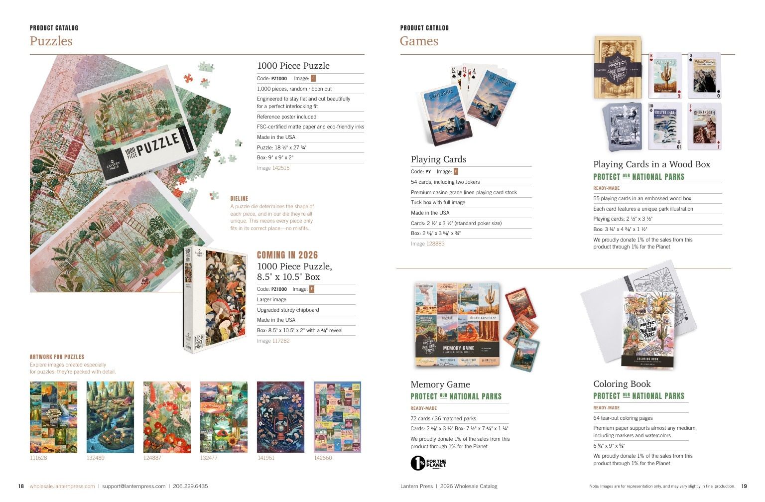 Lantern Press Wholesale Gift Catalog Weekly Ad January 1 - December 31, 2026