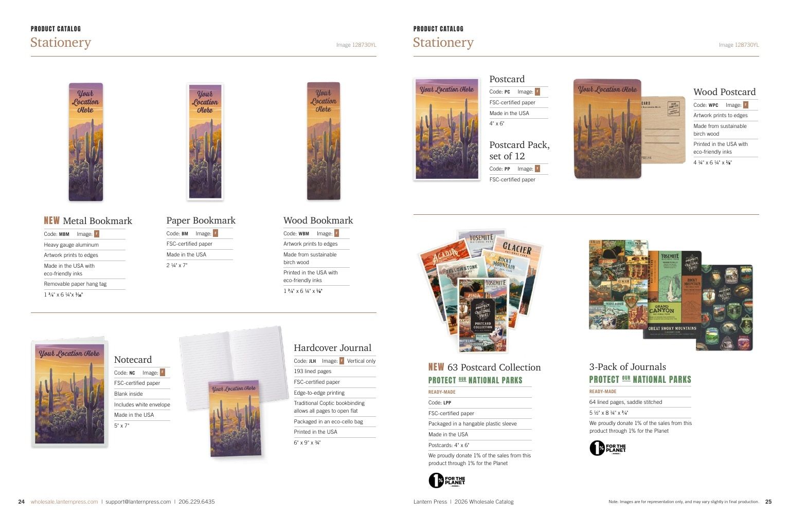 Lantern Press Wholesale Gift Catalog Weekly Ad January 1 - December 31, 2026