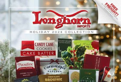 Longhorn Imports Holiday Basket Catalog Weekly Ad January 1 - December 31, 2026