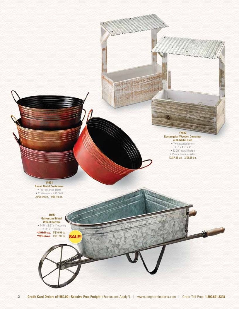 Longhorn Imports Holiday Basket Catalog Weekly Ad January 1 - December 31, 2026