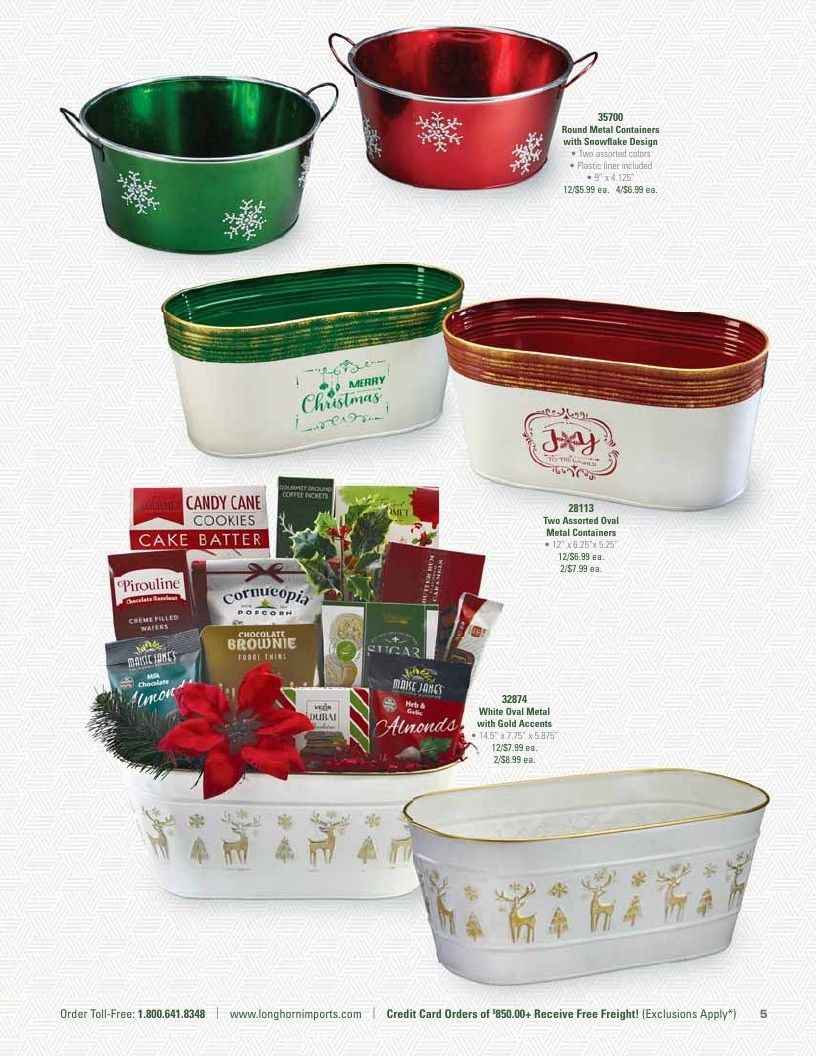 Longhorn Imports Holiday Basket Catalog Weekly Ad January 1 - December 31, 2026