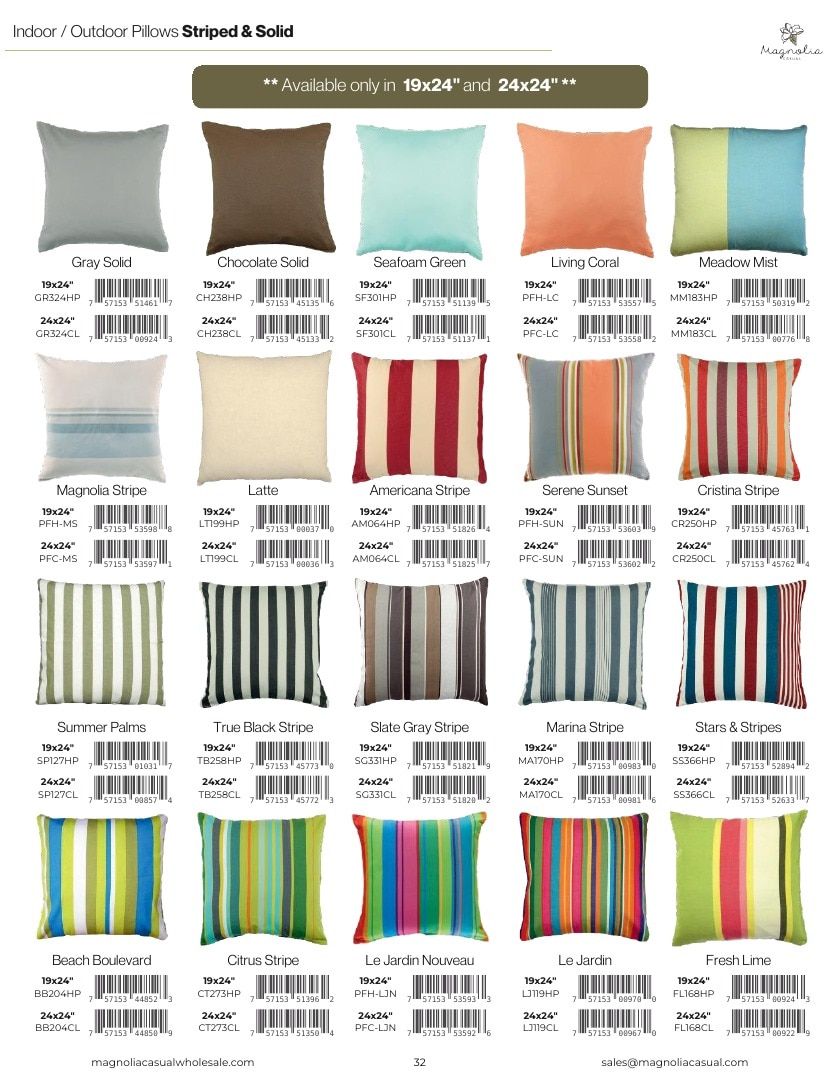 Magnolia Casual Outdoor Textiles Catalog Weekly Ad January 1 - December 31, 2026