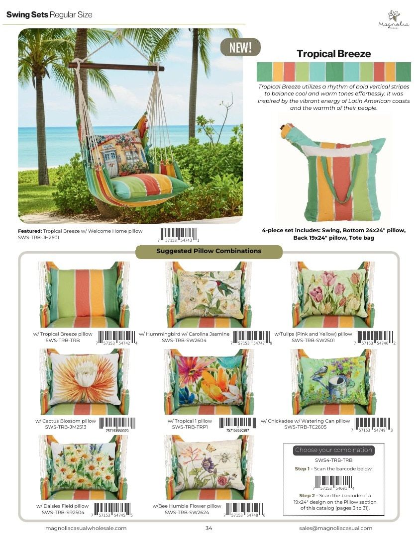 Magnolia Casual Outdoor Textiles Catalog Weekly Ad January 1 - December 31, 2026