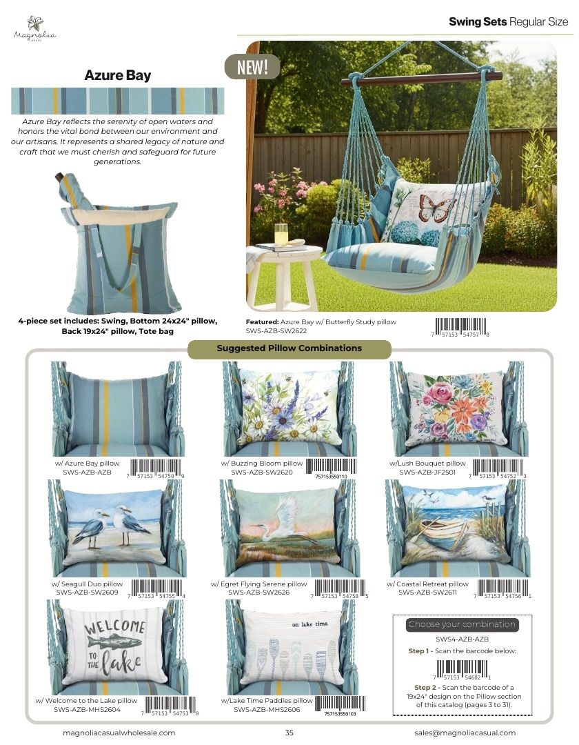 Magnolia Casual Outdoor Textiles Catalog Weekly Ad January 1 - December 31, 2026