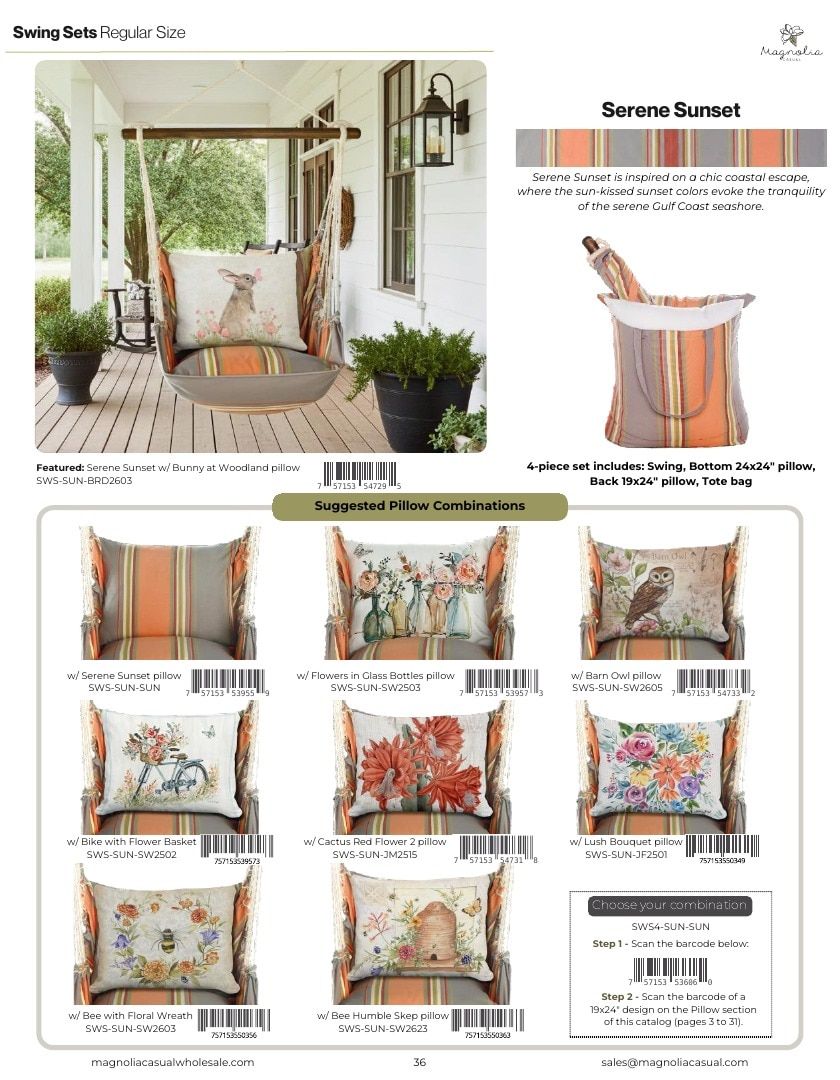 Magnolia Casual Outdoor Textiles Catalog Weekly Ad January 1 - December 31, 2026