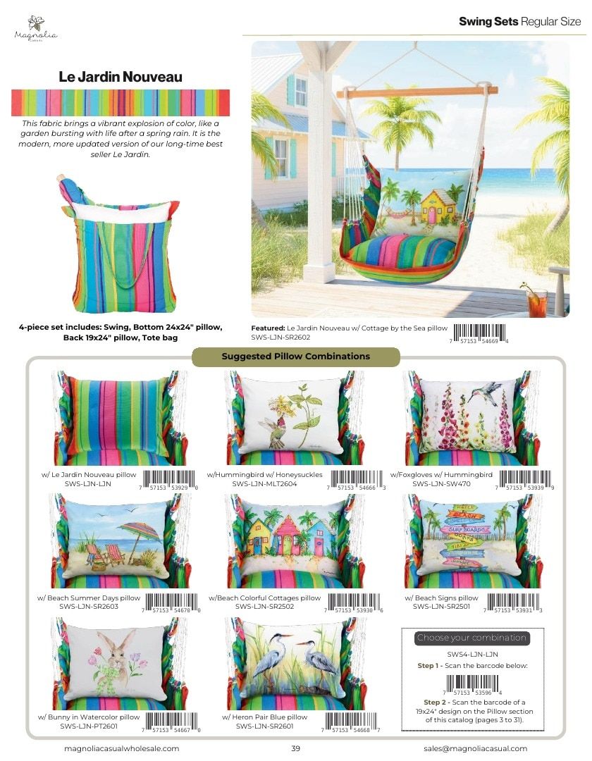 Magnolia Casual Outdoor Textiles Catalog Weekly Ad January 1 - December 31, 2026
