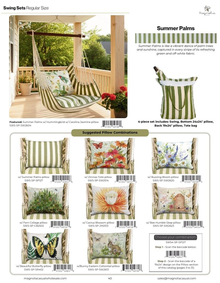 Magnolia Casual Outdoor Textiles Catalog Weekly Ad January 1 - December 31, 2026