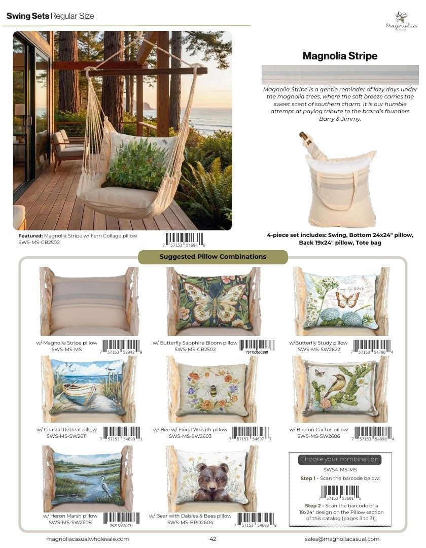 Magnolia Casual Outdoor Textiles Catalog Weekly Ad January 1 - December 31, 2026
