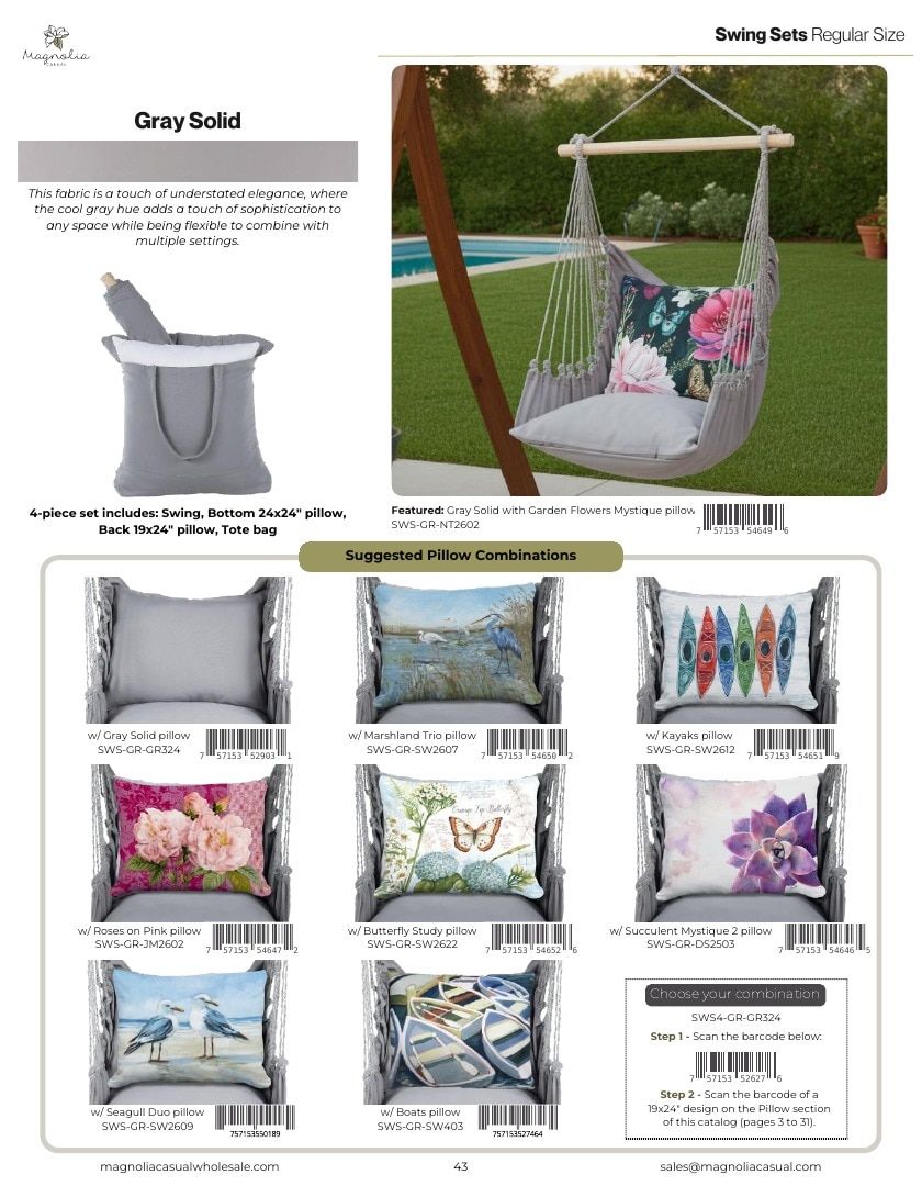Magnolia Casual Outdoor Textiles Catalog Weekly Ad January 1 - December 31, 2026