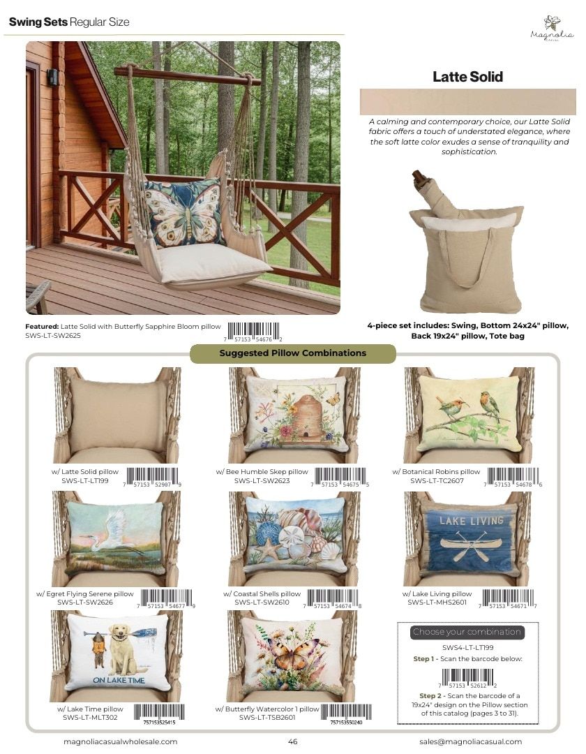 Magnolia Casual Outdoor Textiles Catalog Weekly Ad January 1 - December 31, 2026