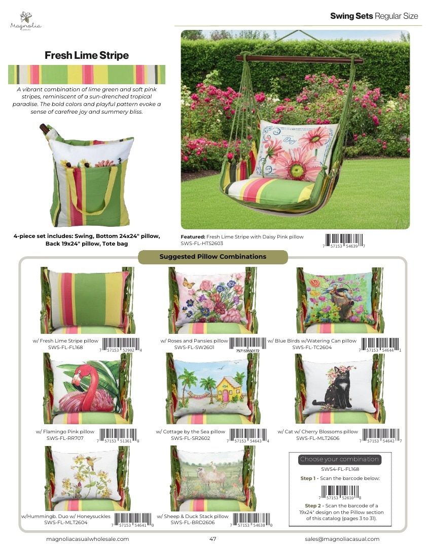 Magnolia Casual Outdoor Textiles Catalog Weekly Ad January 1 - December 31, 2026