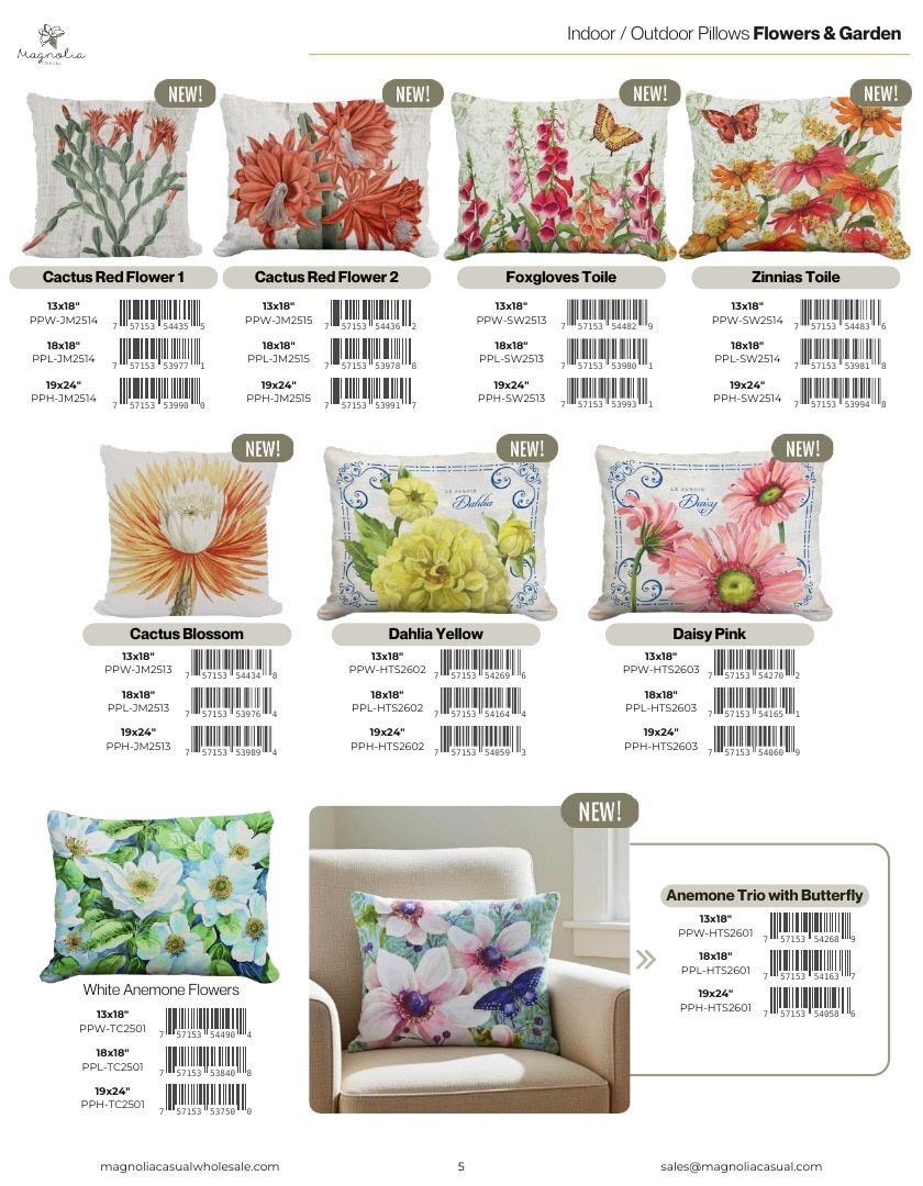 Magnolia Casual Outdoor Textiles Catalog Weekly Ad January 1 - December 31, 2026