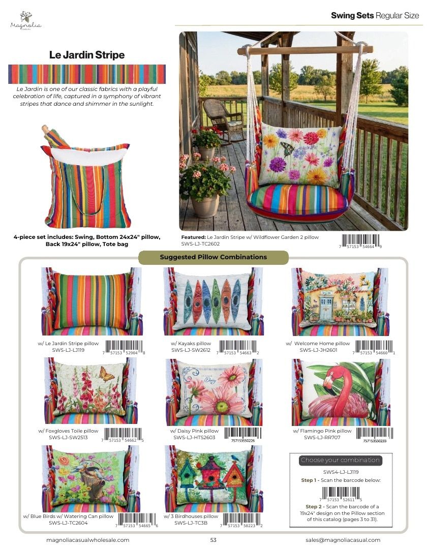 Magnolia Casual Outdoor Textiles Catalog Weekly Ad January 1 - December 31, 2026