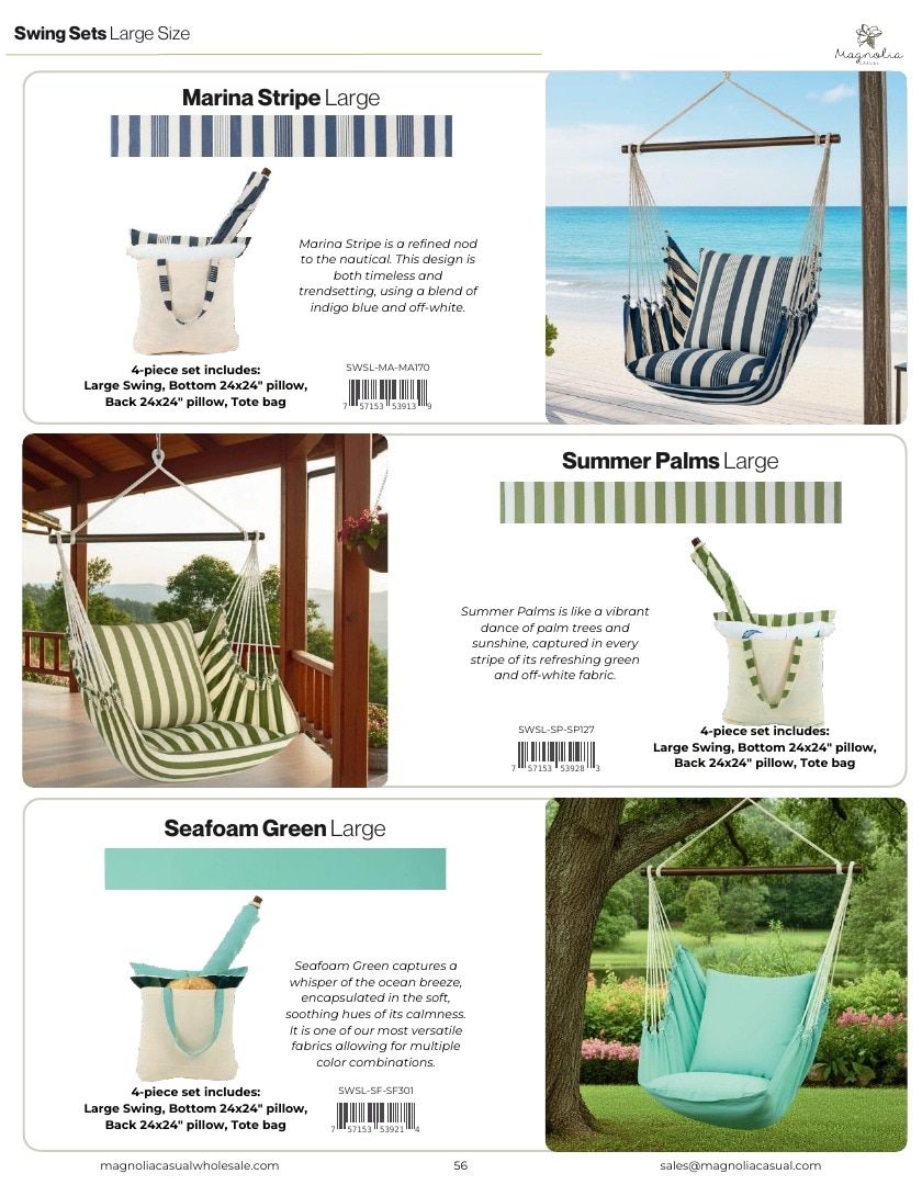 Magnolia Casual Outdoor Textiles Catalog Weekly Ad January 1 - December 31, 2026
