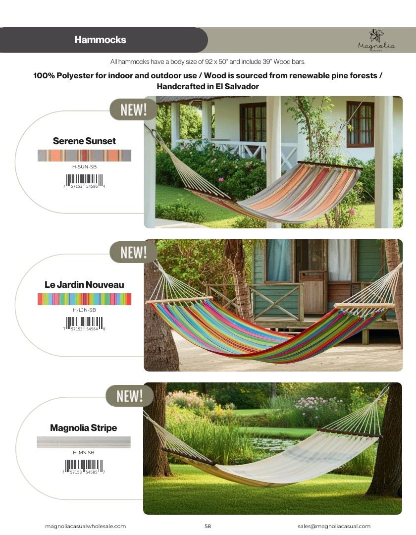 Magnolia Casual Outdoor Textiles Catalog Weekly Ad January 1 - December 31, 2026