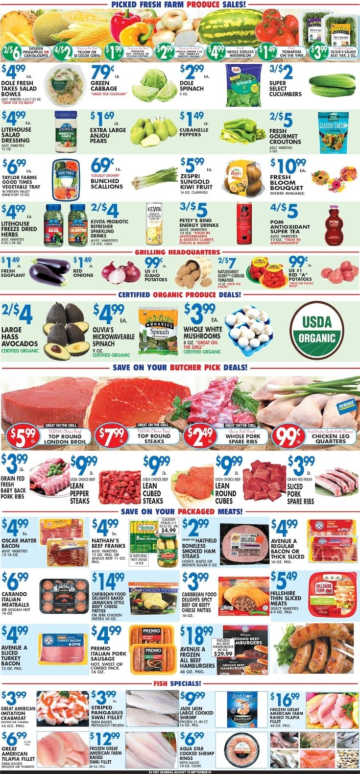 Met Foodmarkets (4401 White Plains Rd, Bronx, NY) Weekly Ad August 28 - September 3, 2026