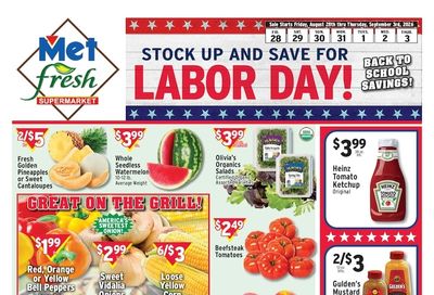 Met Foodmarkets (Philadelphia, PA) Weekly Ad August 28 - September 3, 2026