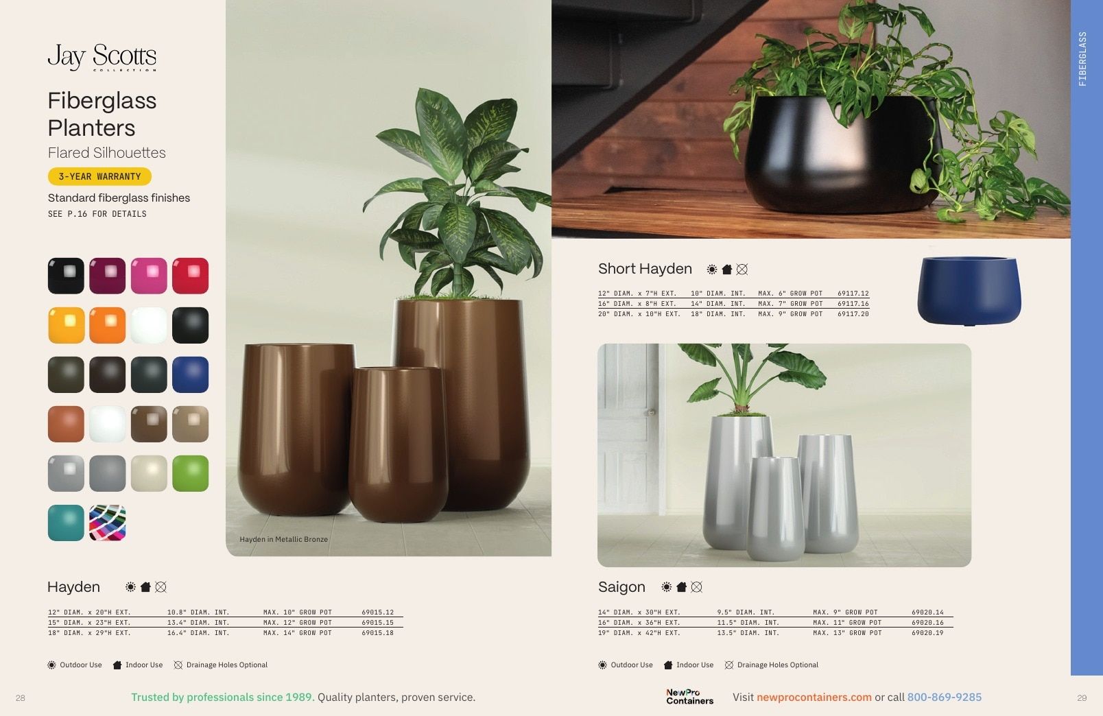 NewPro Containers Planter Catalog Weekly Ad January 1 - December 31, 2026