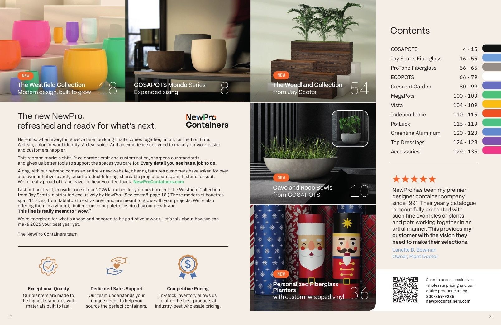 NewPro Containers Planter Catalog Weekly Ad January 1 - December 31, 2026