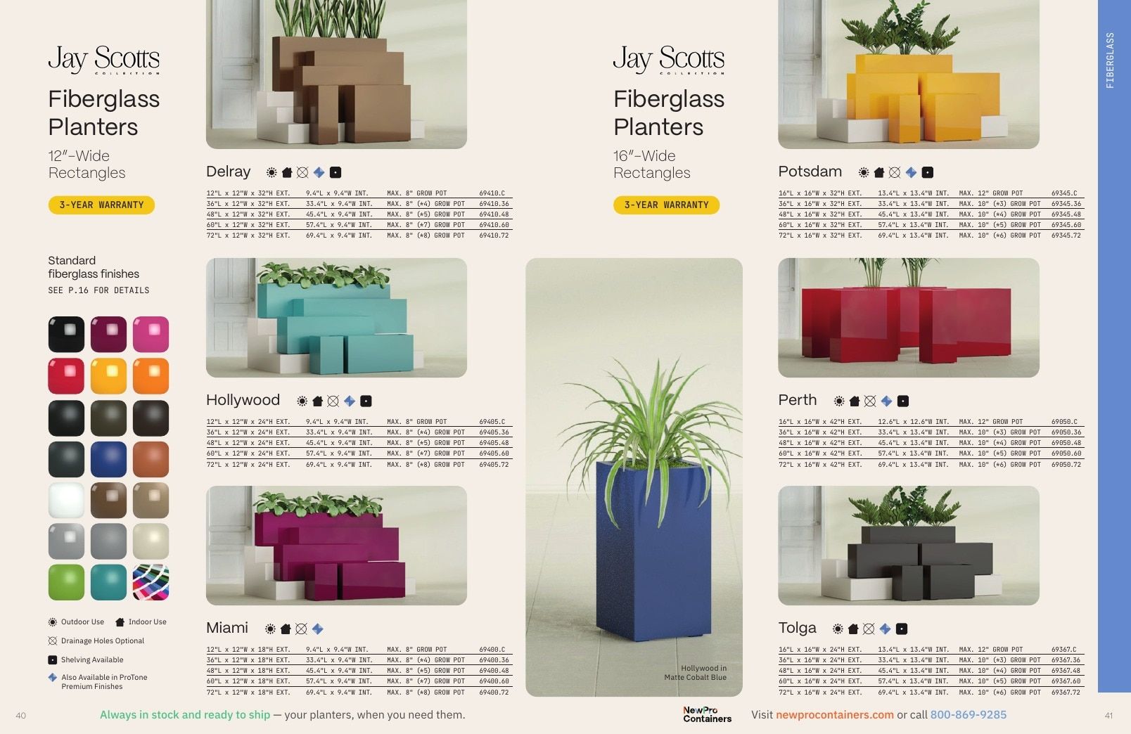 NewPro Containers Planter Catalog Weekly Ad January 1 - December 31, 2026