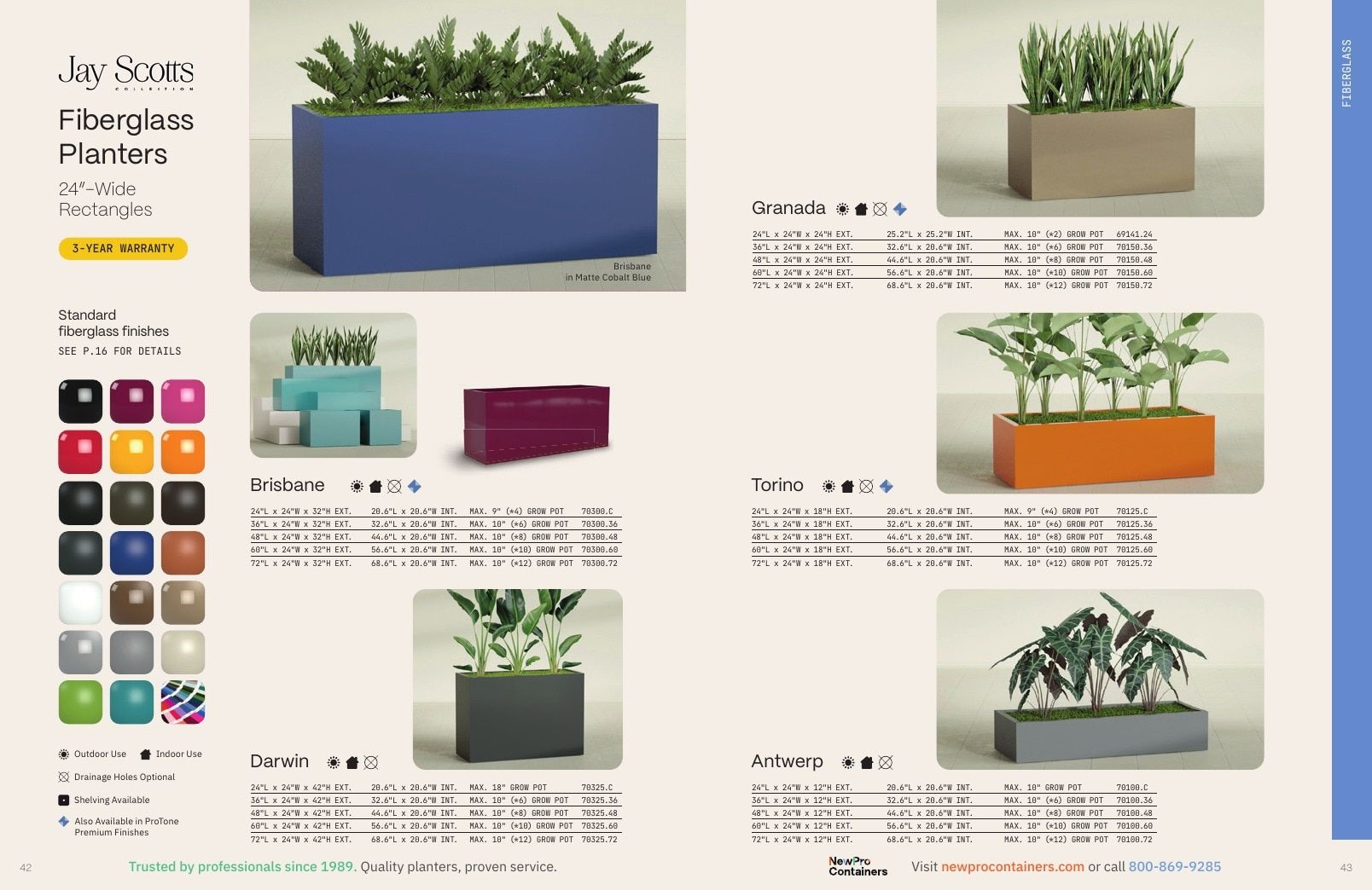 NewPro Containers Planter Catalog Weekly Ad January 1 - December 31, 2026