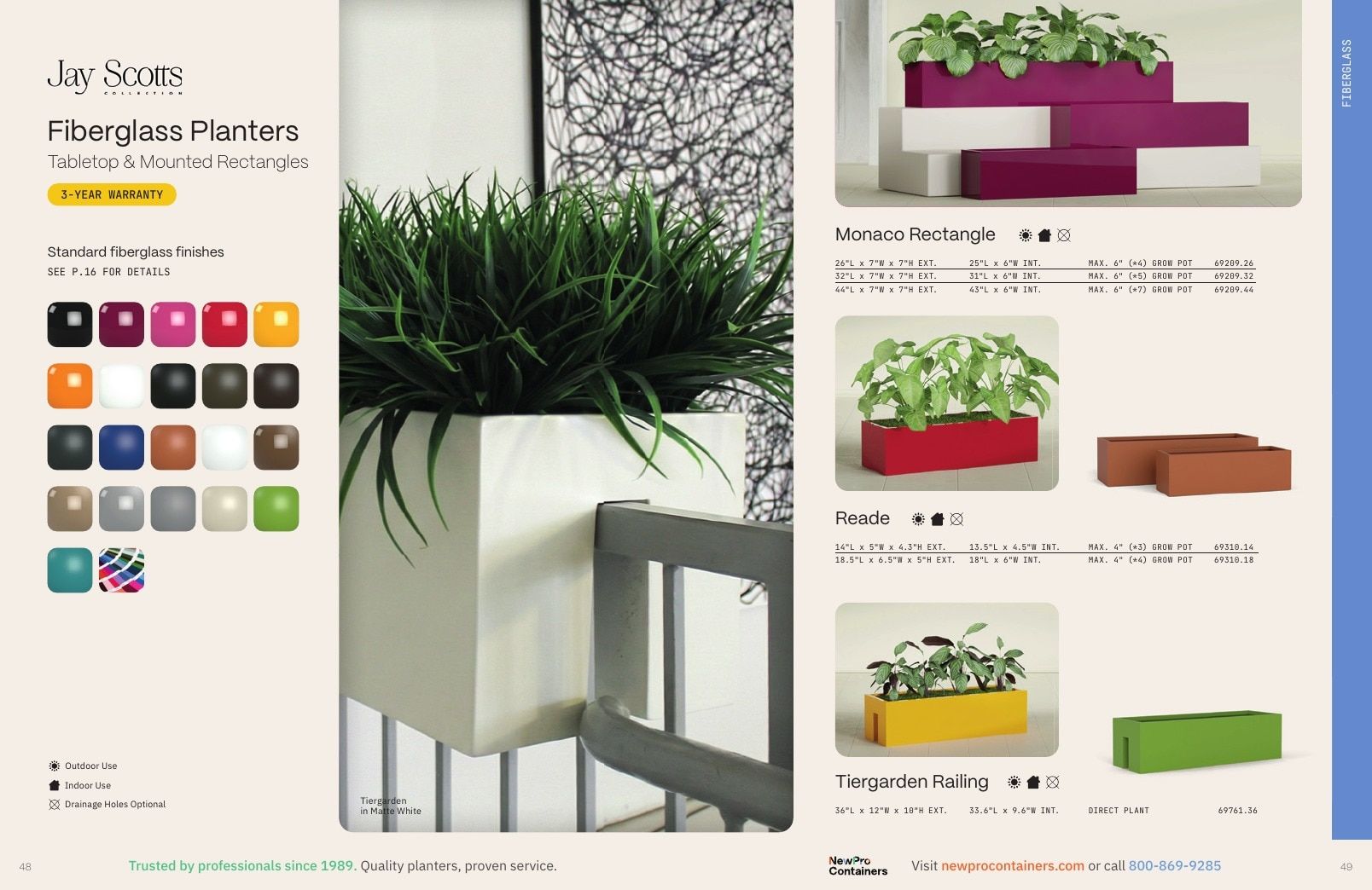 NewPro Containers Planter Catalog Weekly Ad January 1 - December 31, 2026