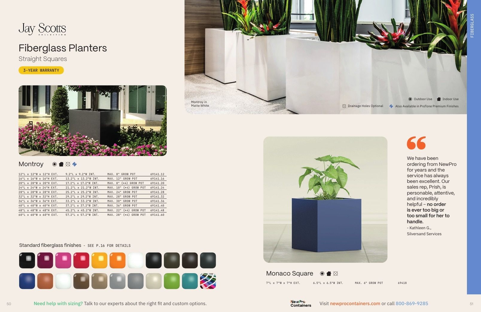 NewPro Containers Planter Catalog Weekly Ad January 1 - December 31, 2026