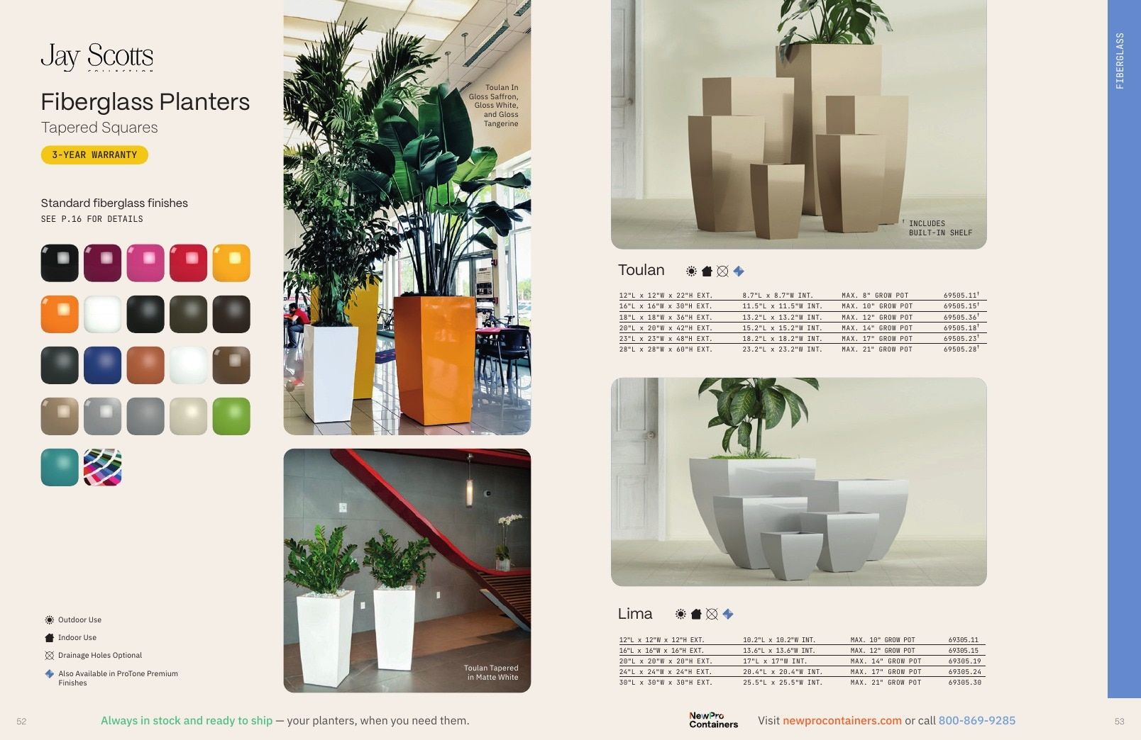 NewPro Containers Planter Catalog Weekly Ad January 1 - December 31, 2026